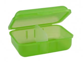 Klickbox mit Trennsteg Grün | ohne Druck