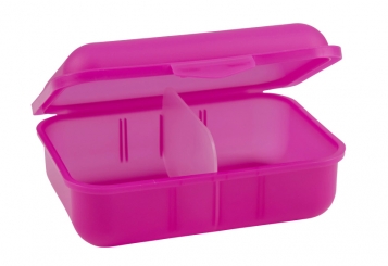 Klickbox mit Trennsteg Pink | ohne Druck