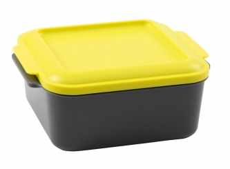 Universaldose "Trendy 1,5 l" Gelb | Grau-Anthrazit | ohne Aufdruck