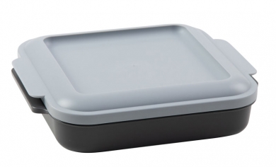 Universaldose "Trendy 0,75 l" Hellgrau | Grau-Anthrazit | ohne Aufdruck