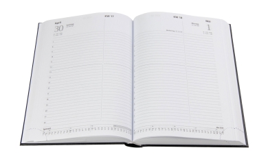 Buchkalender 2023 - mit Einzelseiten für Samstag und Sonntag 