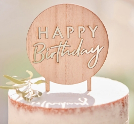 Torten-/Buffetstecker Happy Birthday 