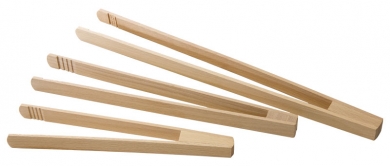 Holzgrillzange - in 3 verschiedenen Größen 