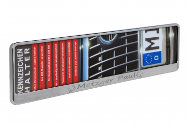 Nummernschildverstärker mit MARS-CHROM 