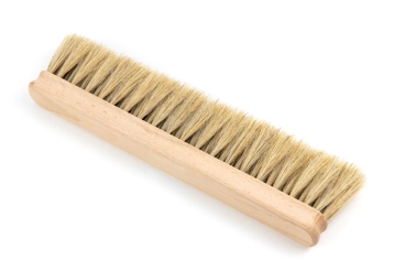 Mehlbesen aus Holz und Rosshaar 