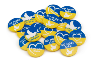 Ukraine-Einkaufswagenchips 