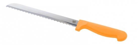 Schneidebär® Brotmesser Orange - extra scharf | ohne Druck