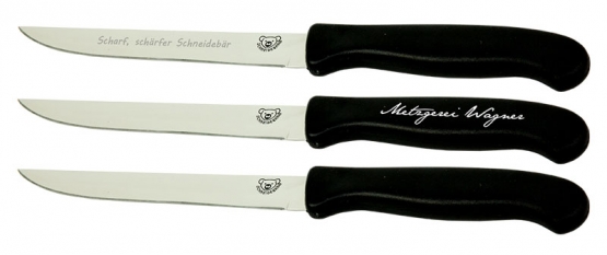 Schneidebär® Steakmesser "glatt" 