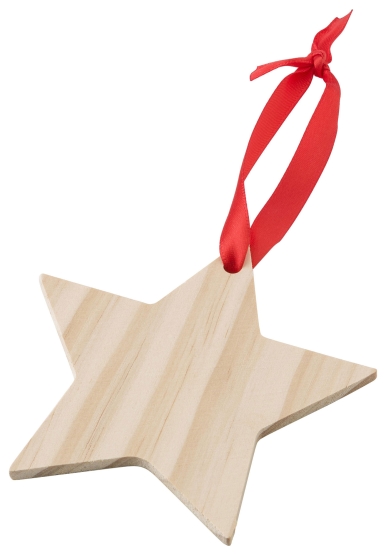 Holzanhänger "Stern" 